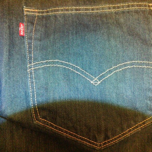 Levis 501 Jeans Mens 40 X 30 Blue Denim Button Fly - Picture 5 of 10